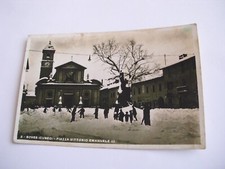 Cuneo - Boves Piazza V. Emanuele III - spedita f. p. macchie + neve