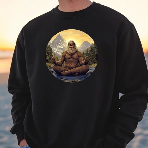 Felpa bigfoot medita morbida - felpa, e