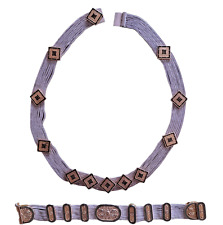 Parure collana e bracciale