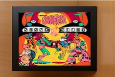 Retro Glow Pinball Art |