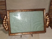 ANTICO VASSOIO IN RAME CM 25X17 PIÙ MANICI CM 3,5