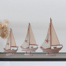 Barca a vela in legno Modello