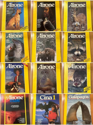 Riviste airone anni - 80’,