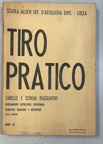 Tiro pratico tabelle schemi - tiro,