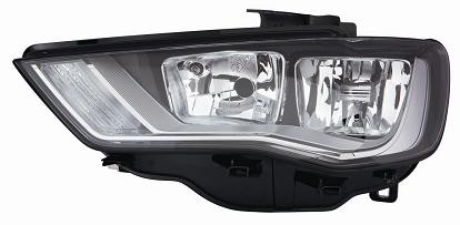 Front projector headlight - projector, audi
