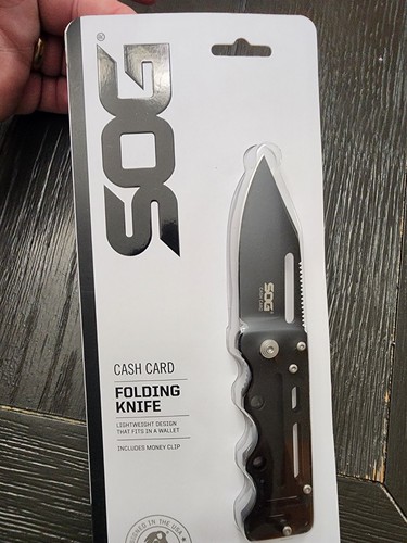 Coltello pieghevole sog - coltello, cash