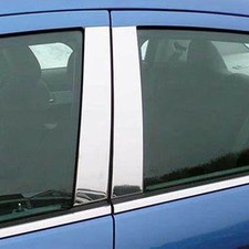 6pc silvery window decor - silvery,