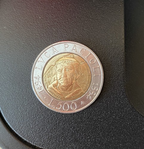 Moneta italia 500 lire 1994 - 500,
