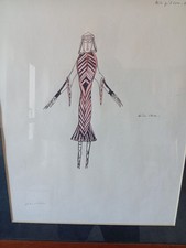 Remo Brindisi bozzetto per