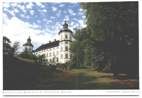 Skokloster baroque palace near - palace,