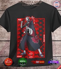 T-shirt Hidan Naruto Shippuden Akatsuki Itachi Madara anime maglietta unisex