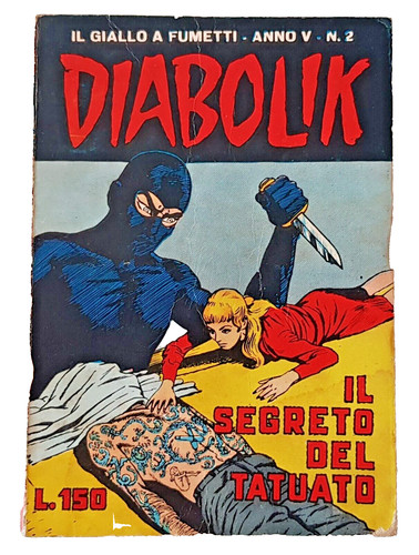 Fumetto diabolik segreto - diabolik,