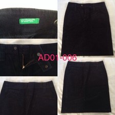 GONNA IN VELLUTO UNITED COLORS OF BENETTON TAGLIA 40