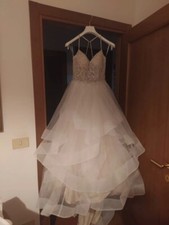abito sposa usato Nicole collezione Jolies corpetto gioiello