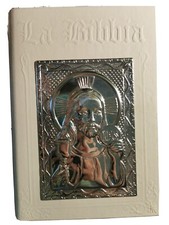 Bibbia in pelle con laminato