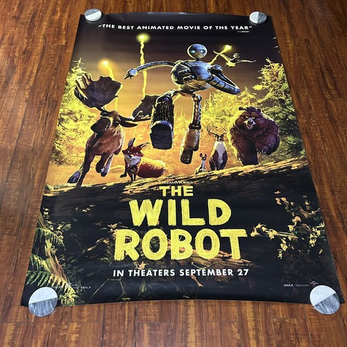 The wild robot - robot, waterfall