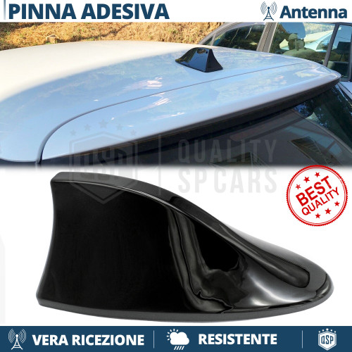 Antenna pinna squalo nera - pinna, di
