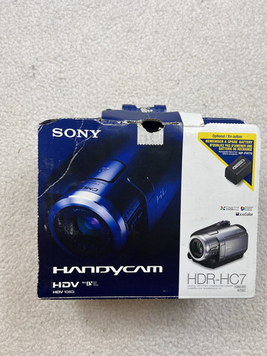 Sony handycam hdr hc7 - handycam, hdr-hc7