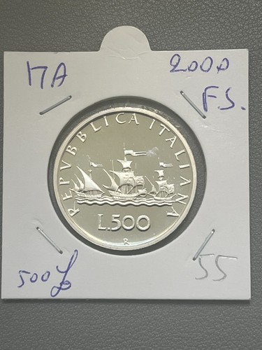 500 lire argento caravelle - argento,