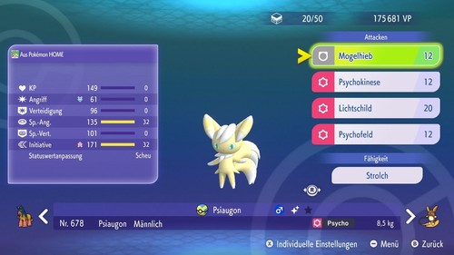 Shiny psiaugon - psiaugon, |