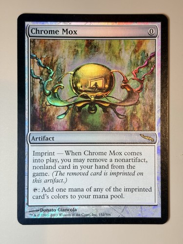 Chrome mox foil inglese - mox,