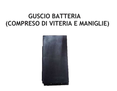 Guscio batteria compreso - guscio, di