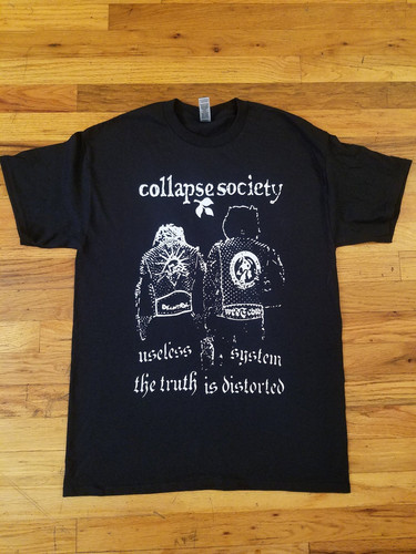 Maglietta collapse society - collapse,