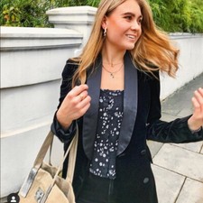ZARA GIACCA BLAZER NERO
