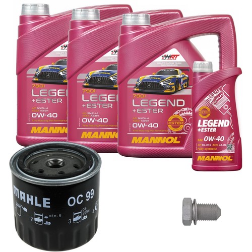 Filtro olio mahle mannol - mahle, 13