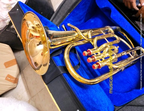 Corno baritono metallo - in,