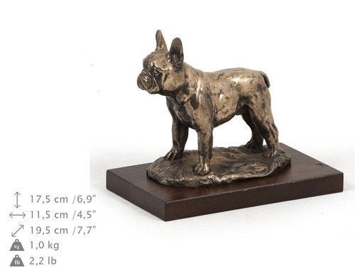 Bulldog francese statua - bulldog,
