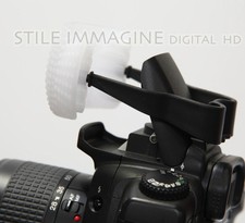 DIFFUSORE FLASH UNIVERSALE CANON NIKON SONY PENTAX POP UP 