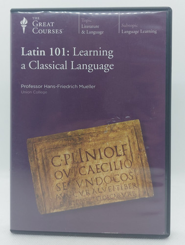 Dvd great courses latin - latin, 101