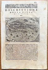 Antica mappa Porcacchi 1620