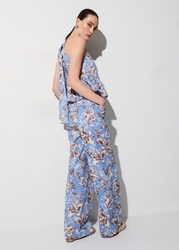 Wa6441 pantalone fantasia liu - pantalone,