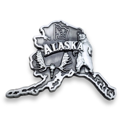 Alaska usa mappa profilo - usa,