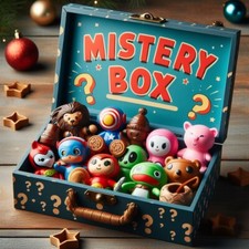 Box Lotto di giocattoli vari - 7€ per 10 personaggi garantiti - Regalo di Natale