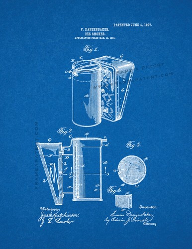 Stampa brevetto affumicatore