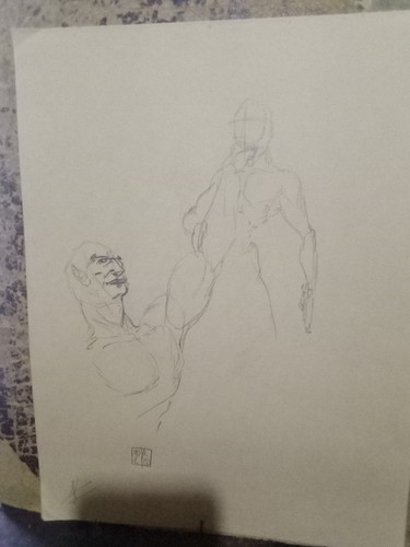Vecchio disegno robot che - vecchio,