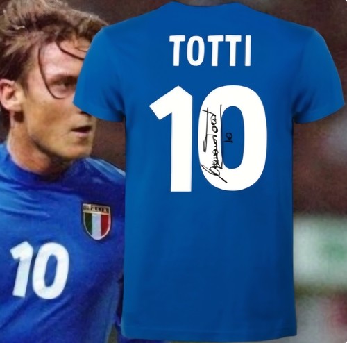 Shirt italia totti world - totti,