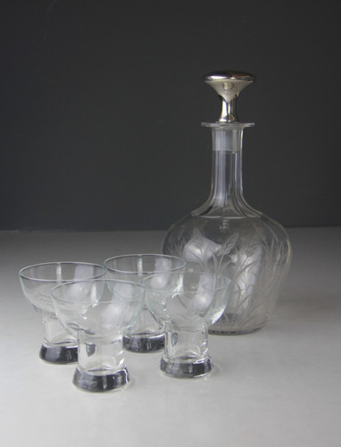 Decanter vintage vetro - decanter,