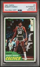 1981 Topps #6 Robert Parish