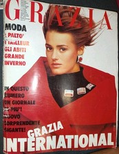 RIVISTA MODA GRAZIA 1987 N. 2436. SPECIALE MODA INVERNO. GRAZIA VINTAGE. RARA