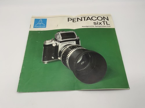 Pentacon sixtl reflex manuale - pentacon,