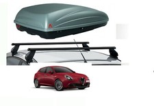 BOX AUTO PORTATUTTO G3 KRONO 400+BARRE ACCIAIO ALFA ROMEO GIULIETTA ANNO 2011