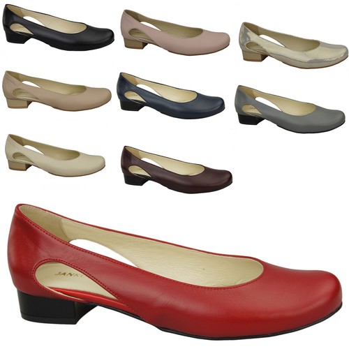 Scarpe ballerine pelle