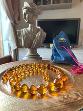 Collana Rara in Ambra Pietra