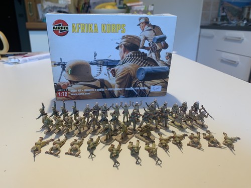 Soldatini airfix dipinti - 1/72,