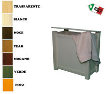 Portabiancheria in legno