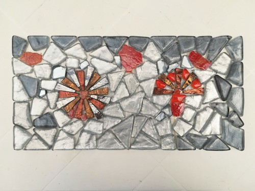 Pannello mosaico floreale - floreale, in